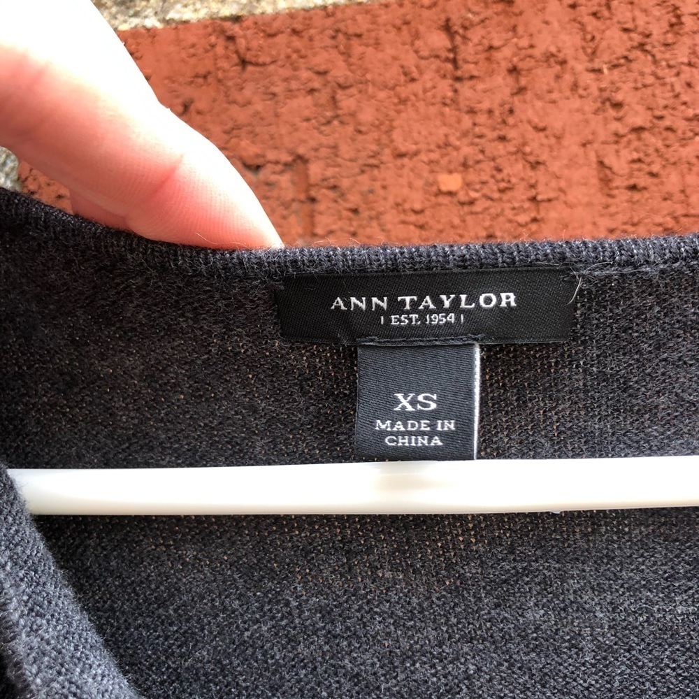 Ann Taylor grey dress - Picture 2 of 6